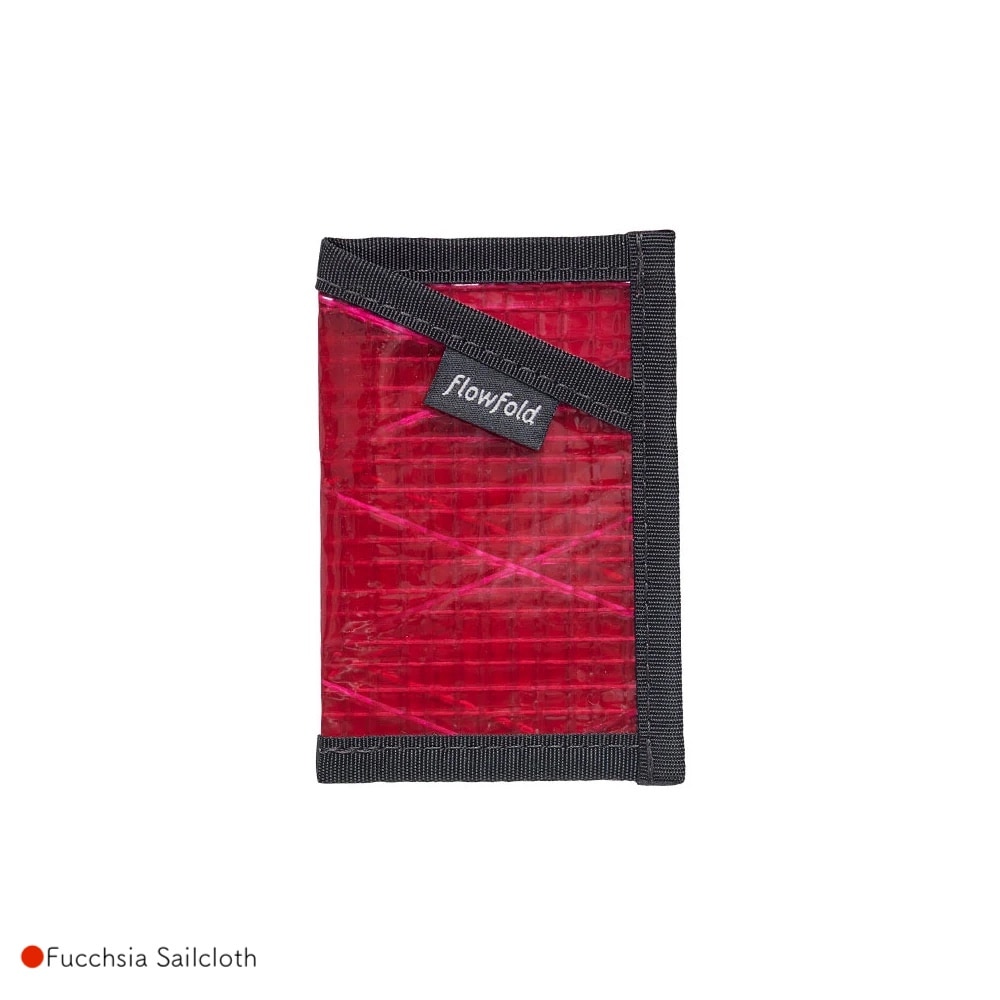 カードホルダー ウォレット ミニ財布 フローフォールド Recycled Sailcloth Minimalist Card Holder Wallet Flowfold 【国内正規品】