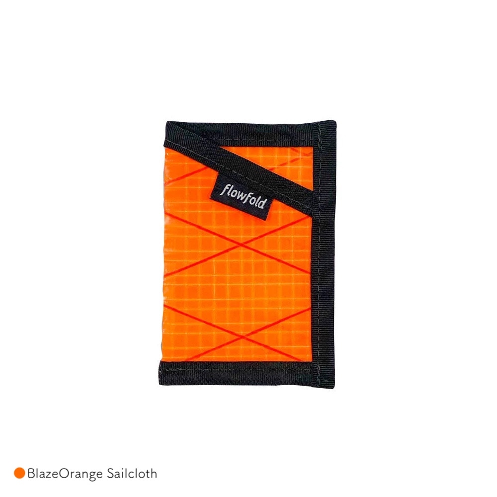 カードホルダー ウォレット ミニ財布 フローフォールド Recycled Sailcloth Minimalist Card Holder Wallet Flowfold 【国内正規品】