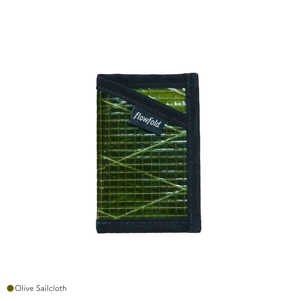 カードホルダー ウォレット ミニ財布 フローフォールド Recycled Sailcloth Minimalist Card Holder Wallet Flowfold 【国内正規品】