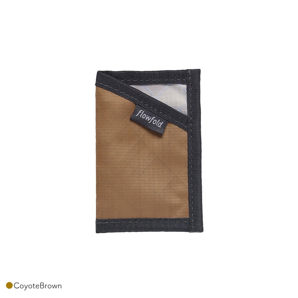 カードホルダー ウォレット ミニ財布 フローフォールド Recycled Sailcloth Minimalist Card Holder Wallet Flowfold 【国内正規品】