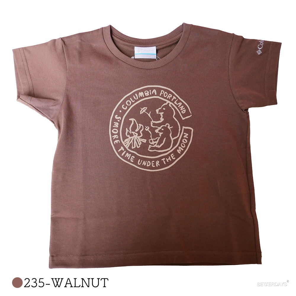 Tシャツ キッズ 半袖 ユニセックス コロンビア ツキャノンアイル