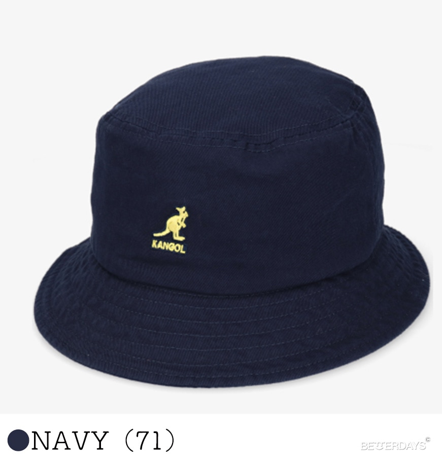 ハット カンゴール   ウォッシュドバケットハット KANGOL Washed Bucket 56-61cm 