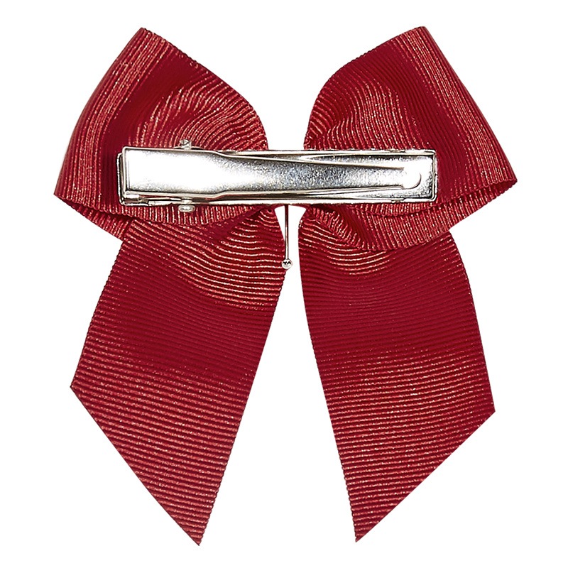 ヘアクリップ コンドル オーガンジーリボン 赤ちゃん 防寒 春 夏 condor Hairclip with organza bow