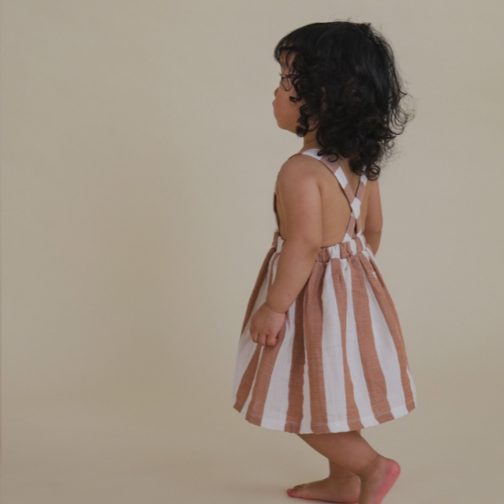 スカート ベビー オーガニックズー  Organic Zoo Sienna Stripes Apron Skirt 【国内正規品】 16ssask