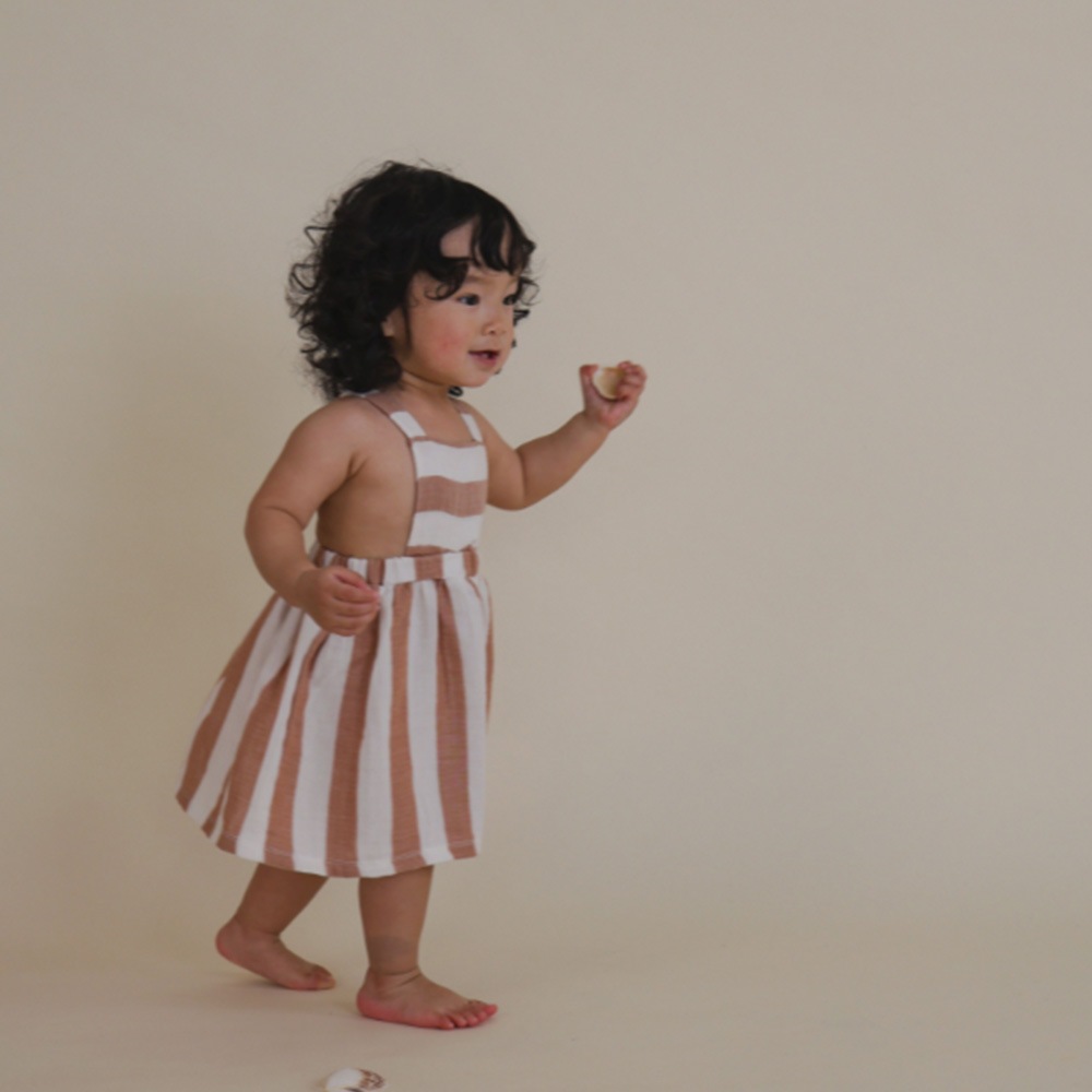 スカート ベビー オーガニックズー  Organic Zoo Sienna Stripes Apron Skirt 【国内正規品】 16ssask