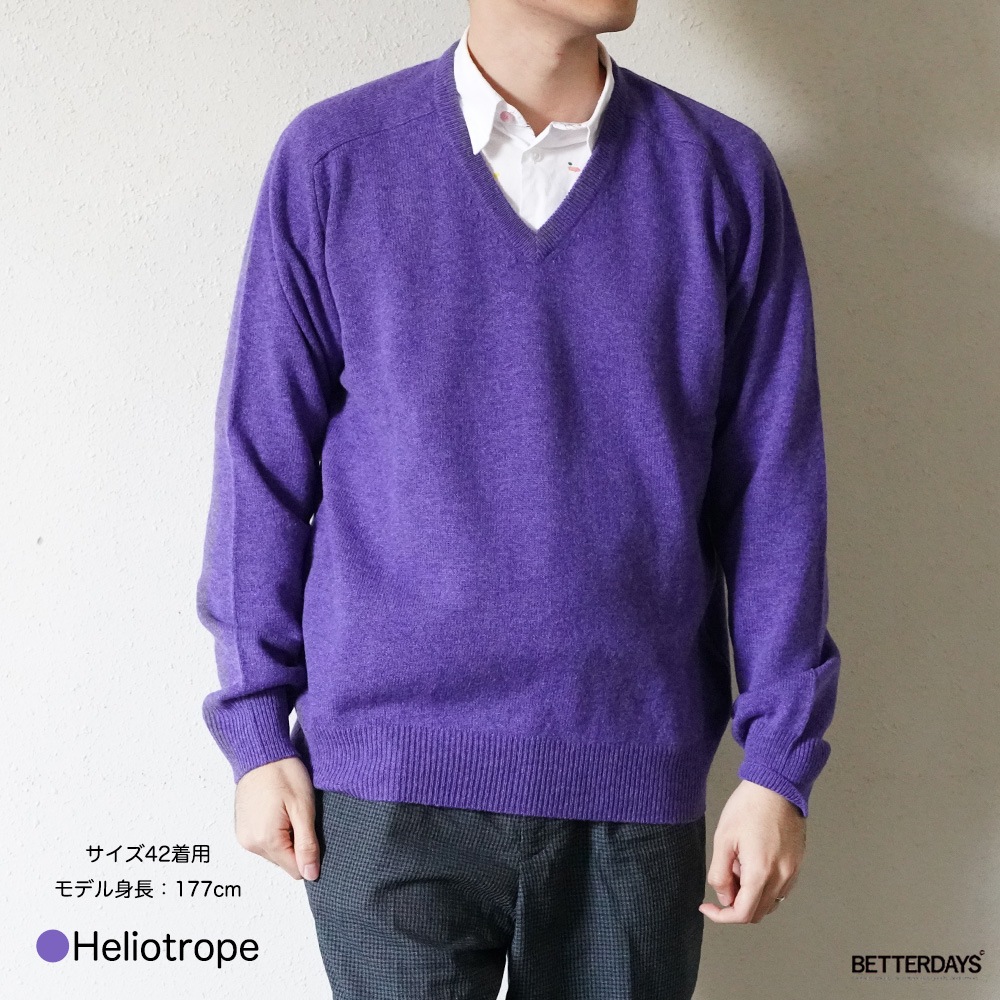 50〜60s Alan Paineバーガンディ Vネックセーター vintage ニット Vネック セーター Alan Paine | BRANDS,A,Alan Paine アラン