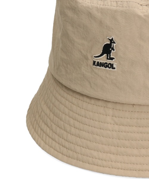 ハット カンゴール   ウォッシュドバケットハット ナイロン KANGOL SMU Nylon Bucket Hat 56-61cm 