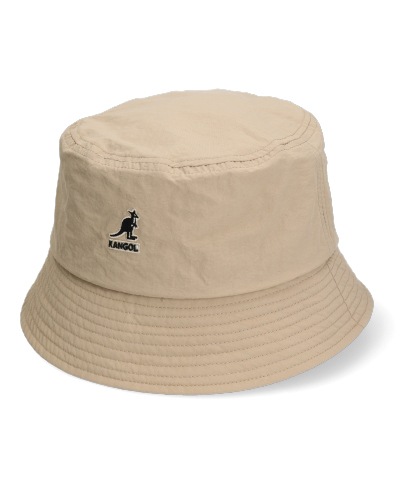 ハット カンゴール   ウォッシュドバケットハット ナイロン KANGOL SMU Nylon Bucket Hat 56-61cm 