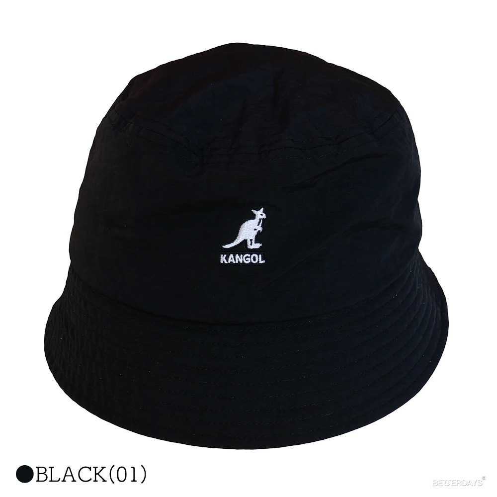 ハット カンゴール   ウォッシュドバケットハット ナイロン KANGOL SMU Nylon Bucket Hat 56-61cm 