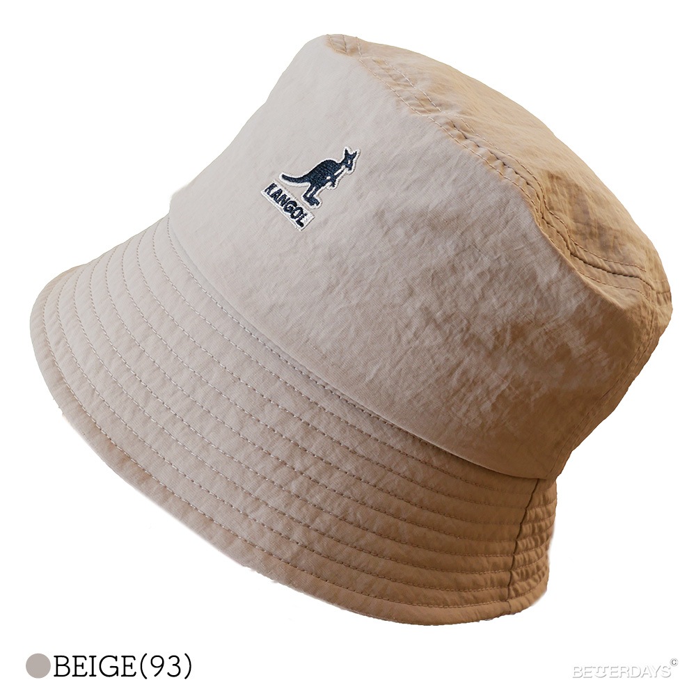 ハット カンゴール   ウォッシュドバケットハット ナイロン KANGOL SMU Nylon Bucket Hat 56-61cm 