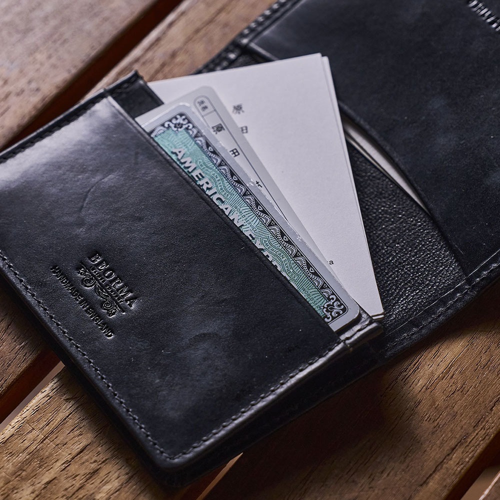 カードケース  名刺入れ    ベオーマレザーカンパニー ブライドルレザー BEORMA LEATHER COMPANY GUSSETED CARD CASE BRIDLE LEATHER S0039
