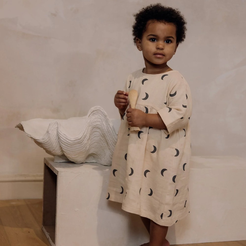 ワンピース ベビー オーガニックズー Organic Zoo Pebble Midnight