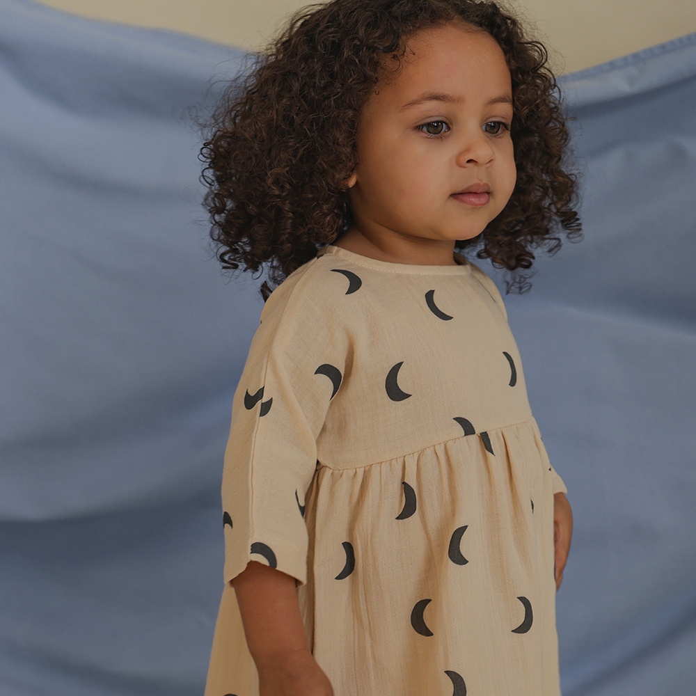 ワンピース ベビー オーガニックズー Organic Zoo Pebble Midnight