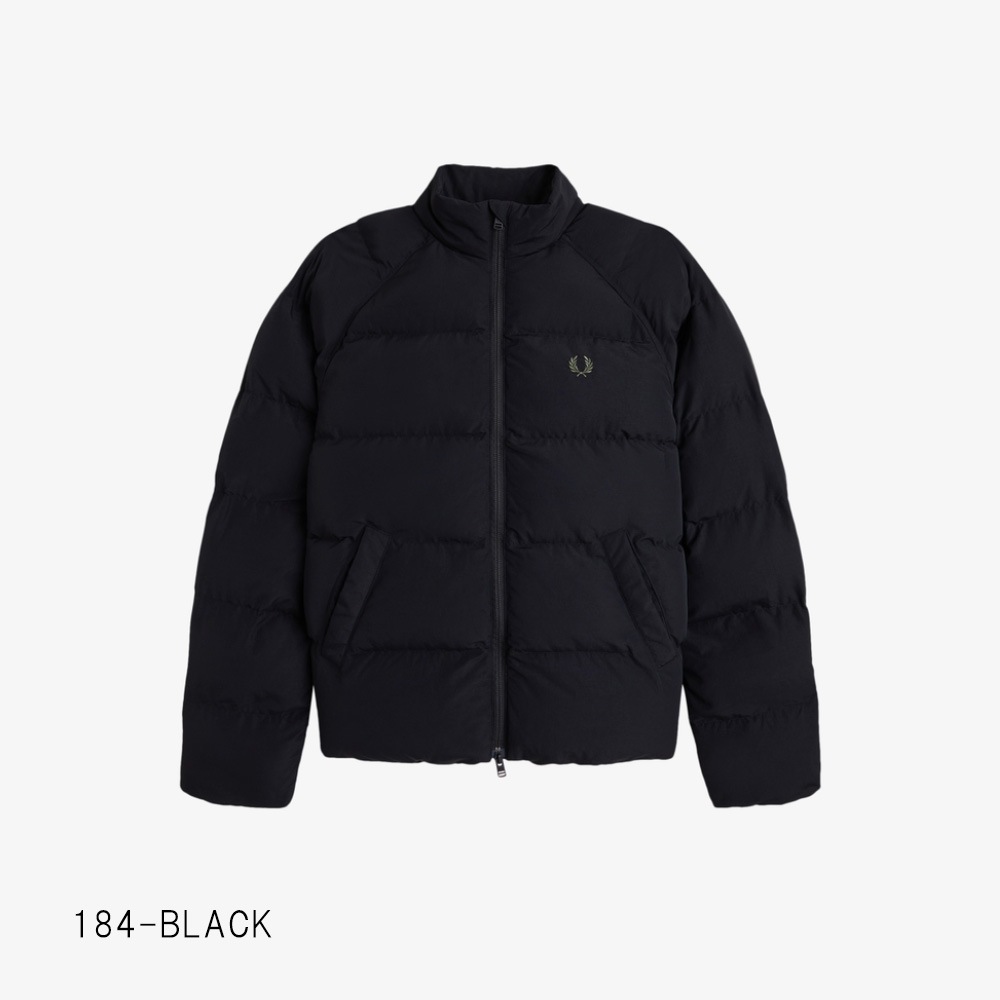 【26AW 予約】 ブルゾン メンズ フレッドペリー パデッドジャケット  FRED PERRY RAGLAN SLEEVE PADDED JACKET 【国内正規品】 J1309