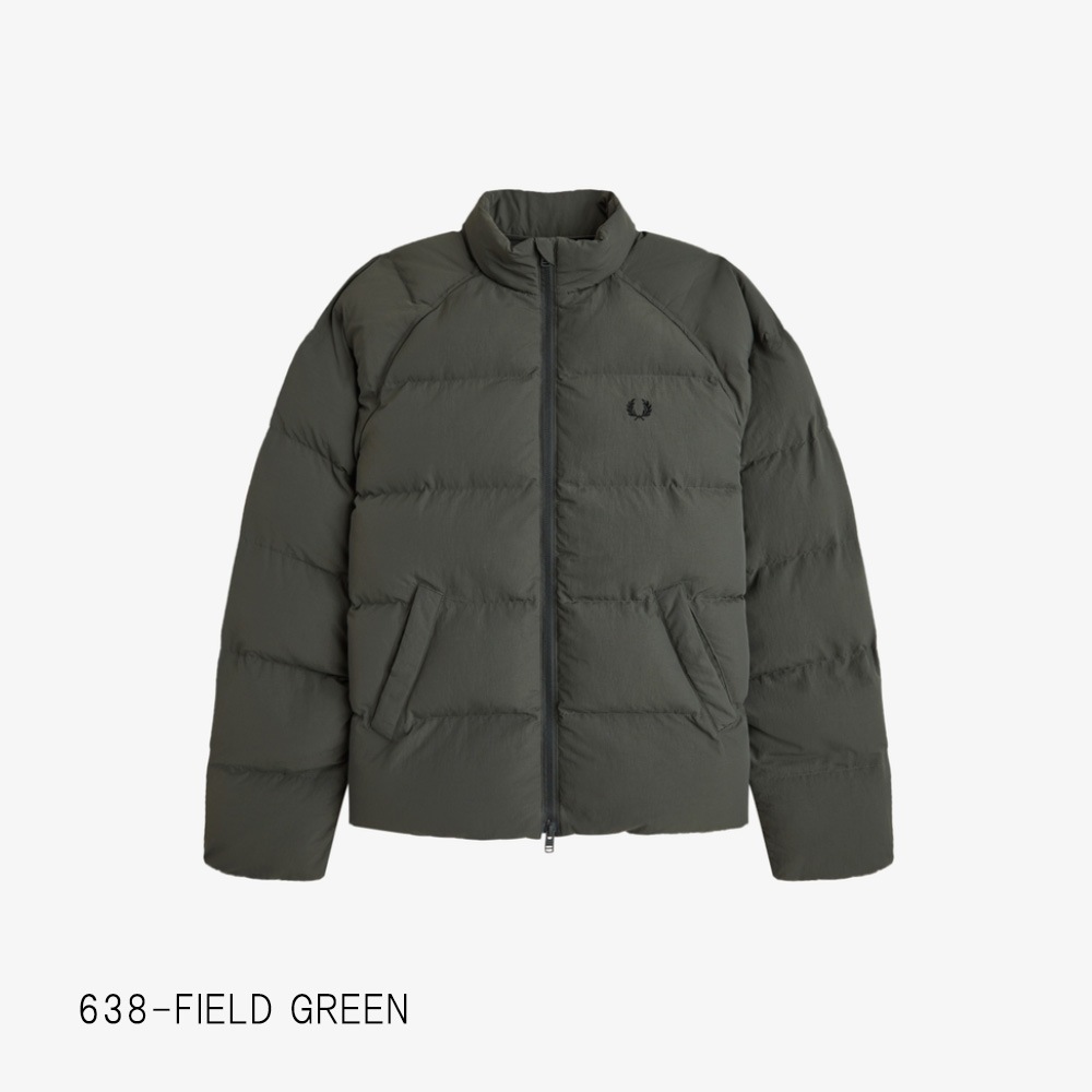 【26AW 予約】 ブルゾン メンズ フレッドペリー パデッドジャケット  FRED PERRY RAGLAN SLEEVE PADDED JACKET 【国内正規品】 J1309