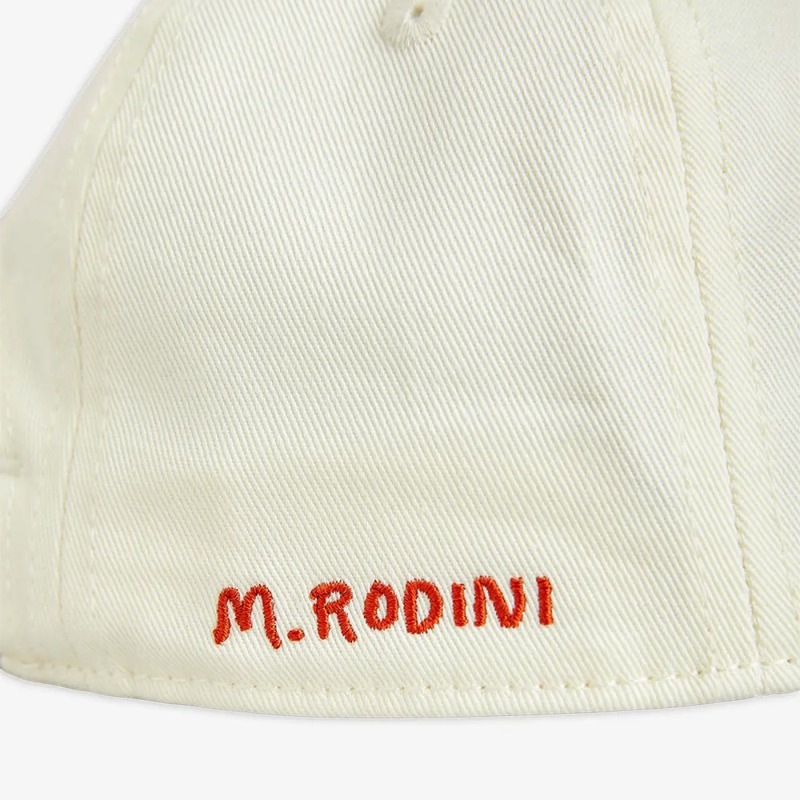 キャップ キッズ ミニロディーニ ロブスター 刺繍 帽子 LOBSTER EMBROIDERED CAP 48-52cm 【国内正規品】 mini rodini