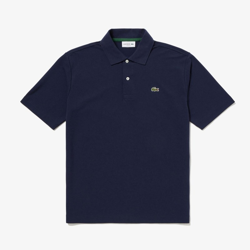 ラコステ ポロシャツ   LACOSTE リヨセルブレンドミニマルポロシャツ 半袖 