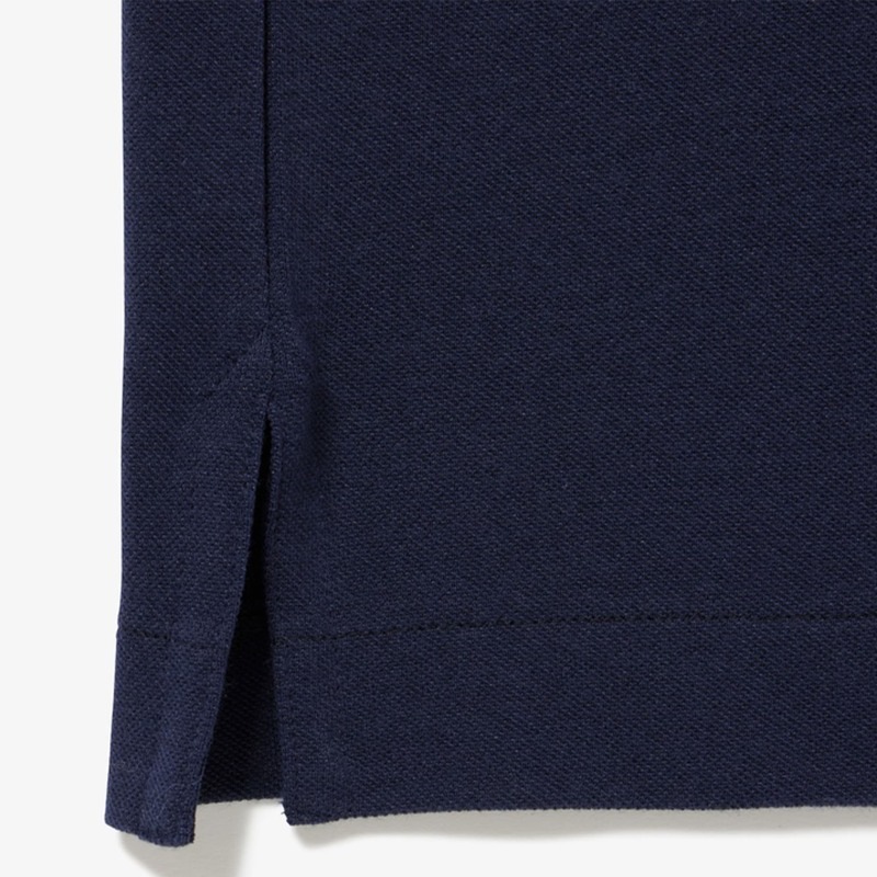 ラコステ ポロシャツ   LACOSTE リヨセルブレンドミニマルポロシャツ 半袖 