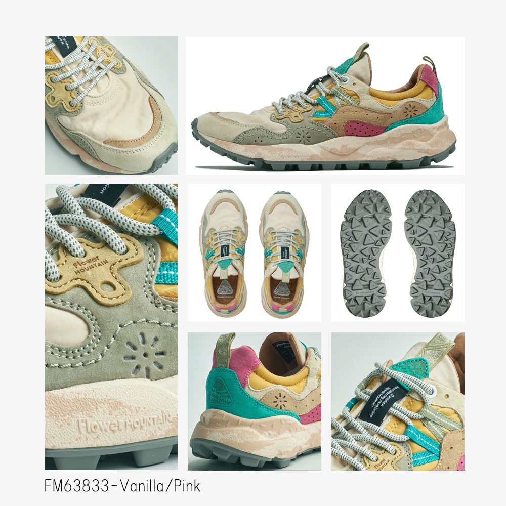 スニーカー ユニセックス ヤマノ3 フラワーマウンテン 10周年 FLOWER MOUNTAIN YAMANO3 10th Anniversary special color 全2種【国内正規品】