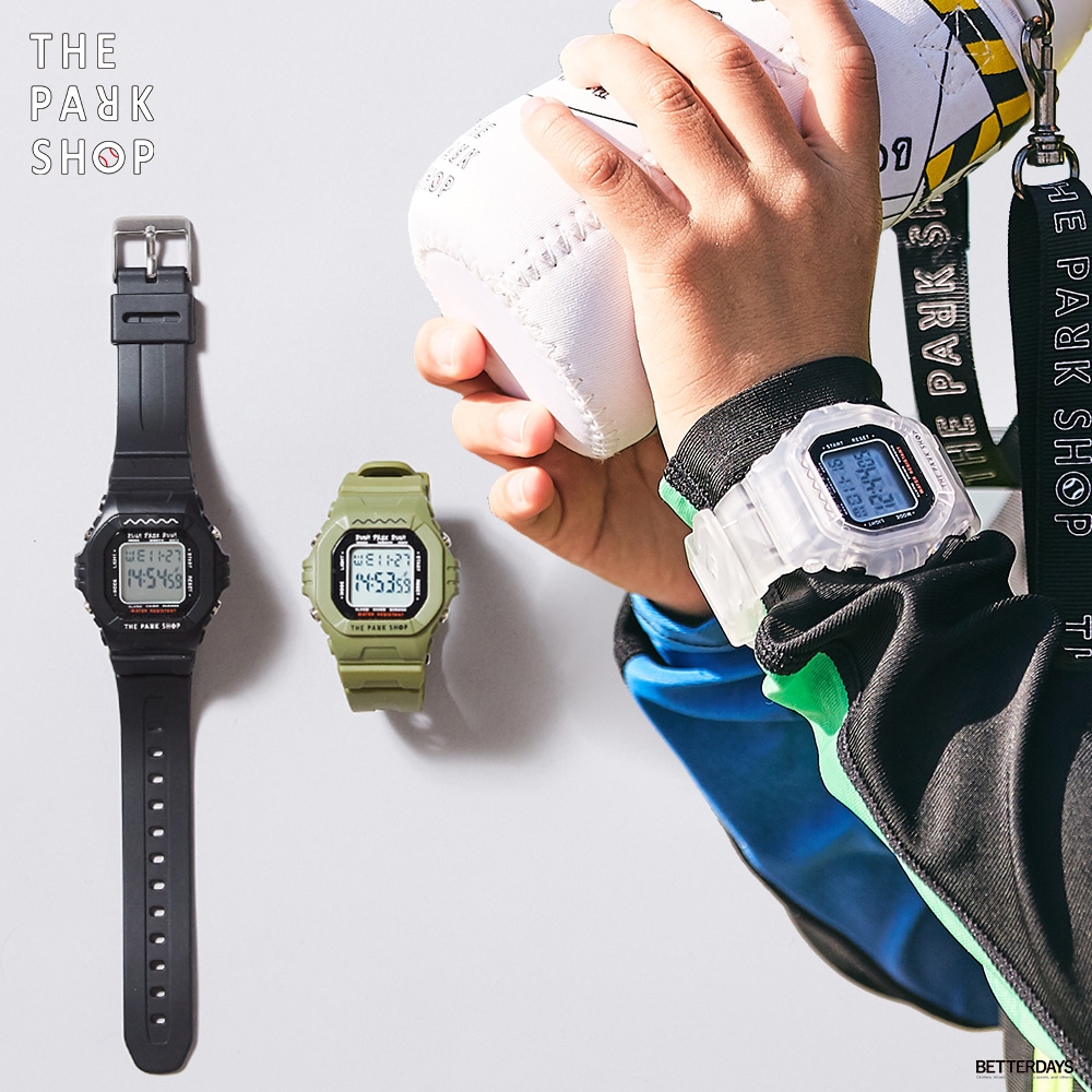 腕時計  デジタルウォッチ   用 DIGITAL WATCH TECHBOY WATCH  小学生 THE PARK SHOP ザ・パークショップ 