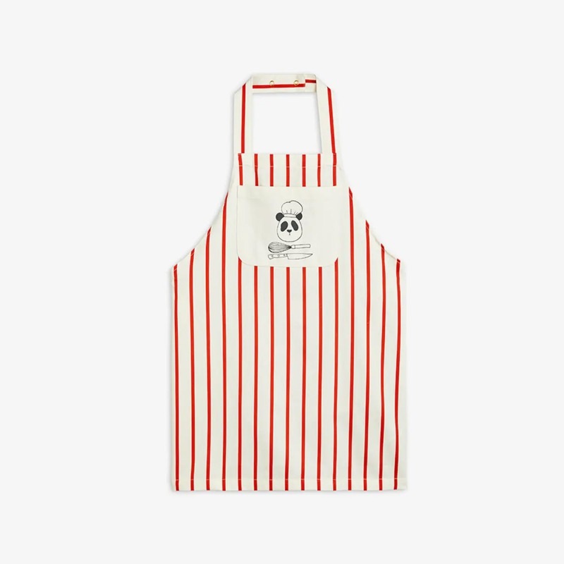 エプロン キッズ ミニロディーニ シェフ パンダ CHEF PANDA APRON 【国内正規品】 mini rodini