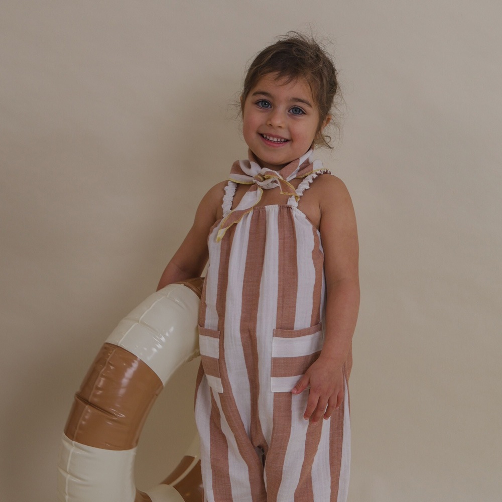 スカーフ キッズ  ベビー オーガニックズー  Organic Zoo Sardine Stripes Scout Scarf【国内正規品】16sasscarf-16ssscarf