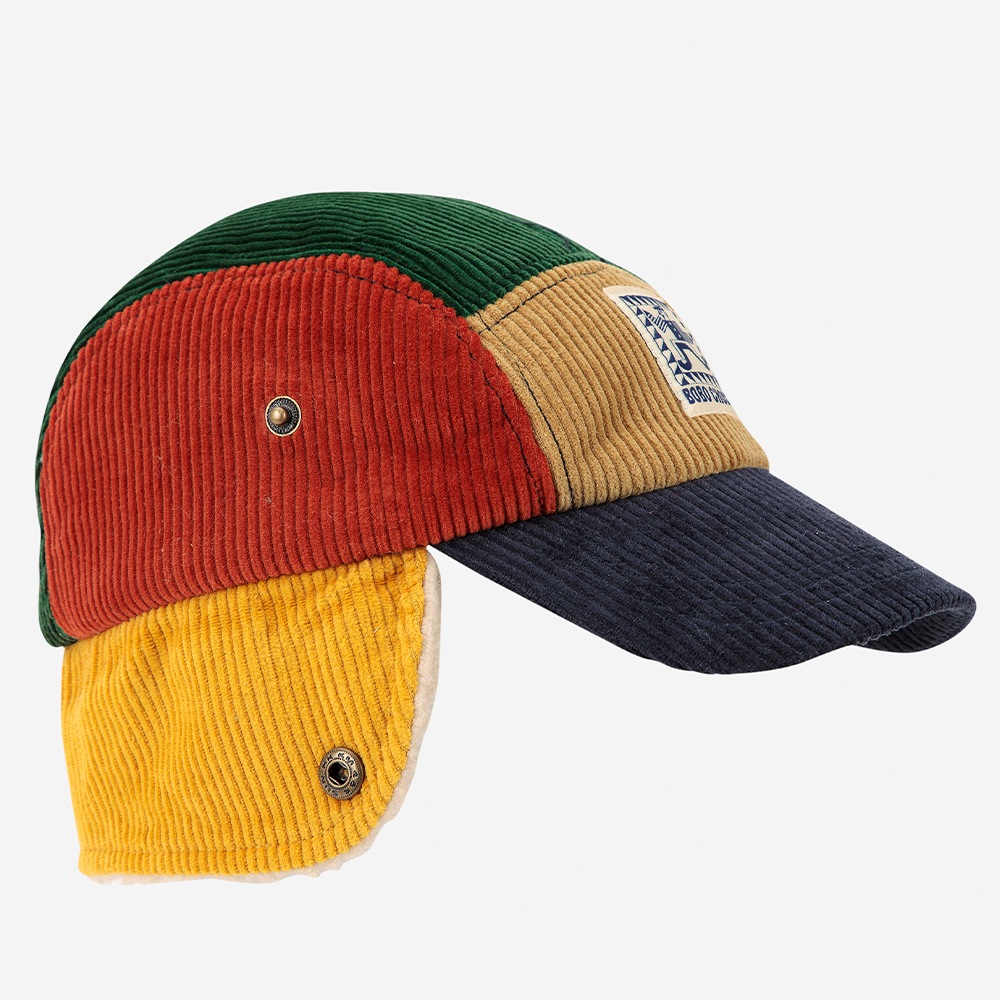 【25AW 8/21発売開始】帽子 キャップ キッズ ベビー ボボ・ショーズ  Mr Pencil corduroy winter cap【国内正規品】 Bobo Choses