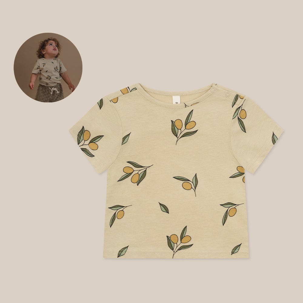 Tシャツ キッズ  ベビー オーガニックズー  Organic Zoo Olive Garden Classic T-Shirt【国内正規品】 16stogoz
