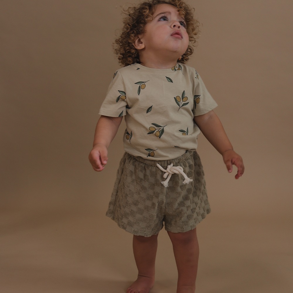 Tシャツ キッズ  ベビー オーガニックズー  Organic Zoo Olive Garden Classic T-Shirt【国内正規品】 16stogoz
