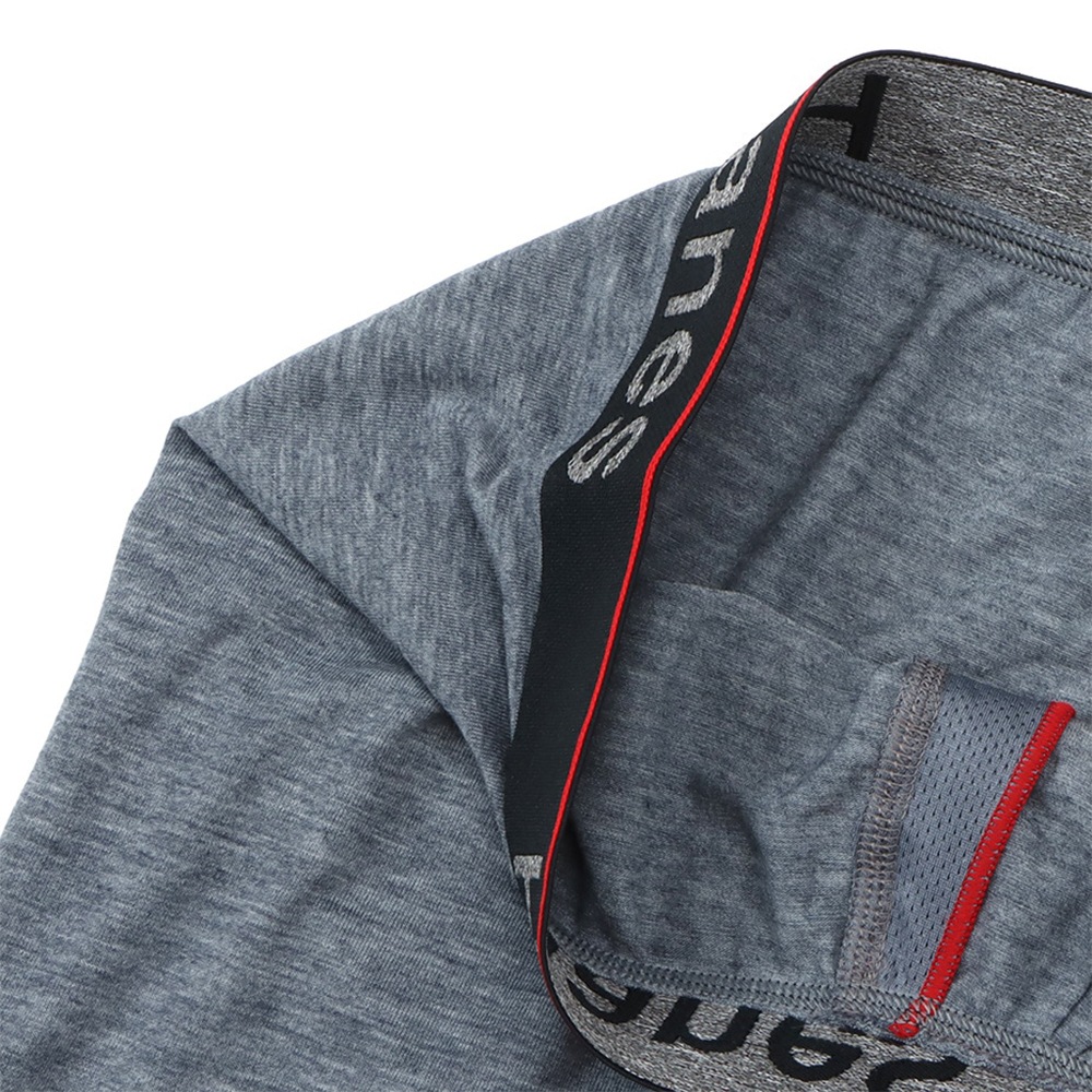 ボクサーパンツ アンダーウェア メンズ COMFORT FLEX FIT トータルサポートポーチ ショートボクサーブリーフ ヘインズ HANES (HM6EW103) 【国内正規品】