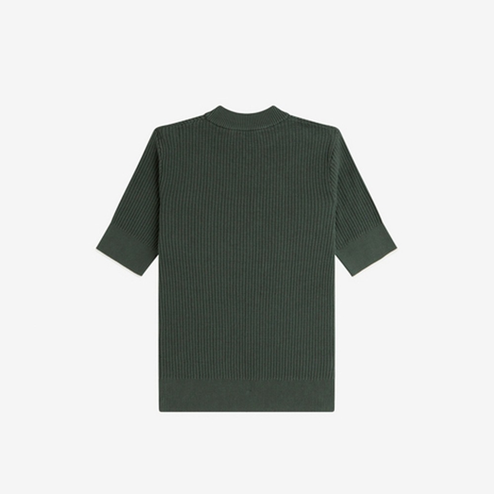 フレッドペリー ニット Tシャツ レディース 半袖 FRED PERRY MESH KNIT T-SHIRT 【国内正規品】K9115