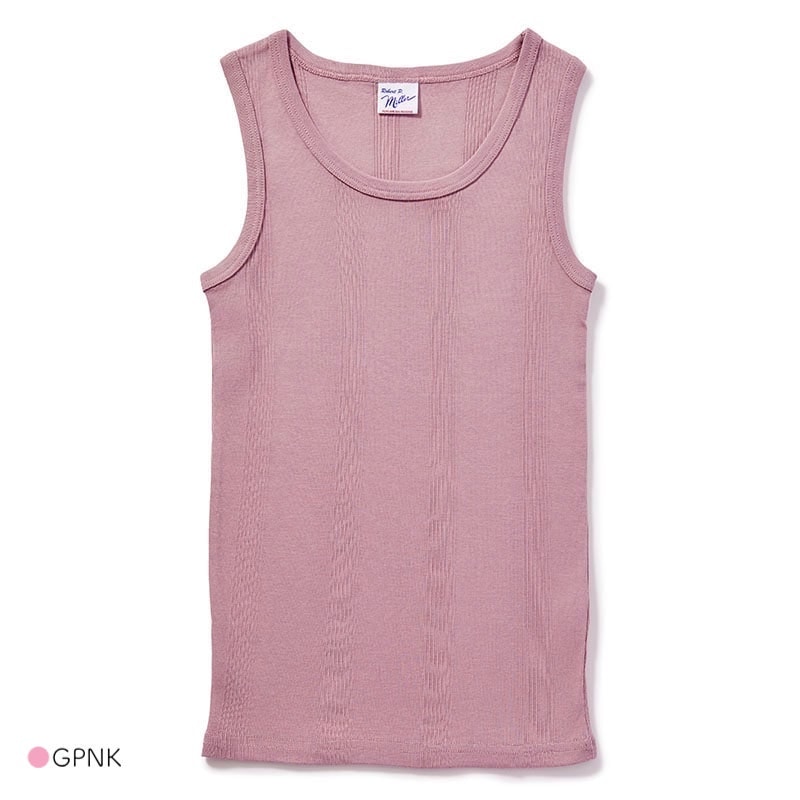 タンクトップ ロバートピーミラー リブ Panel-rib Tanktop Robert P タンクトップ ロバートピーミラー リブ Panel-rib Tanktop Robert P