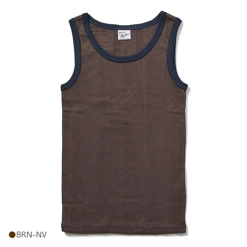 タンクトップ ロバートピーミラー リブ Panel-rib Tanktop Robert P