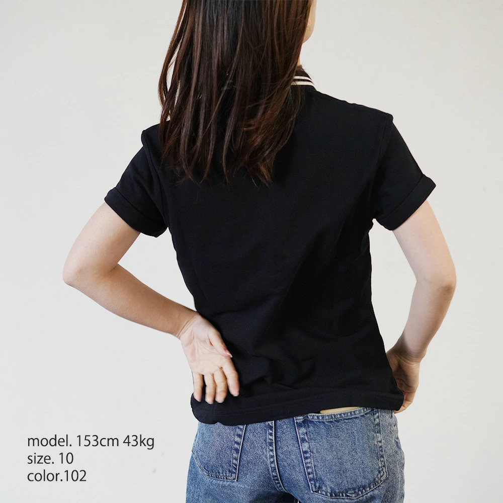 フレッドペリー  ポロシャツ レディース エイミーワインハウス 半袖 FRED PERRY Amy Winehouse Tipped Polo Shirt【国内正規品】SG2130