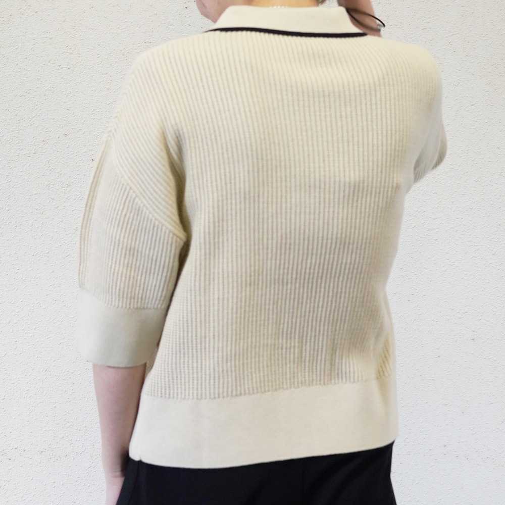 フレッドペリー ニット シャツ レディース 半袖 FRED PERRY OPEN-COLLAR MESH KNIT SHIRT 【国内正規品】K9114