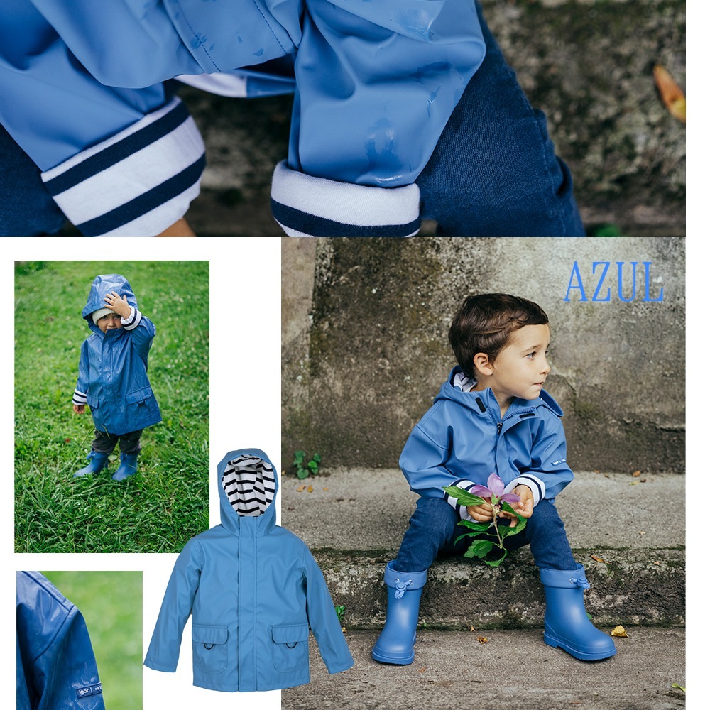 【SALE／10%OFF】アウター キッズ イゴール レインジャケット ユーリ ジャケット コート アウター igor EURI Rainwear スペイン ブランド レインコート  洗濯可能