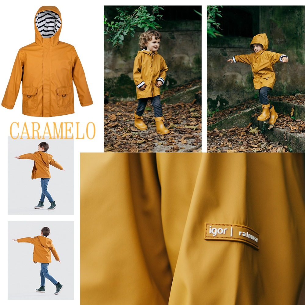 【SALE／10%OFF】アウター キッズ イゴール レインジャケット ユーリ ジャケット コート アウター igor EURI Rainwear スペイン ブランド レインコート  洗濯可能
