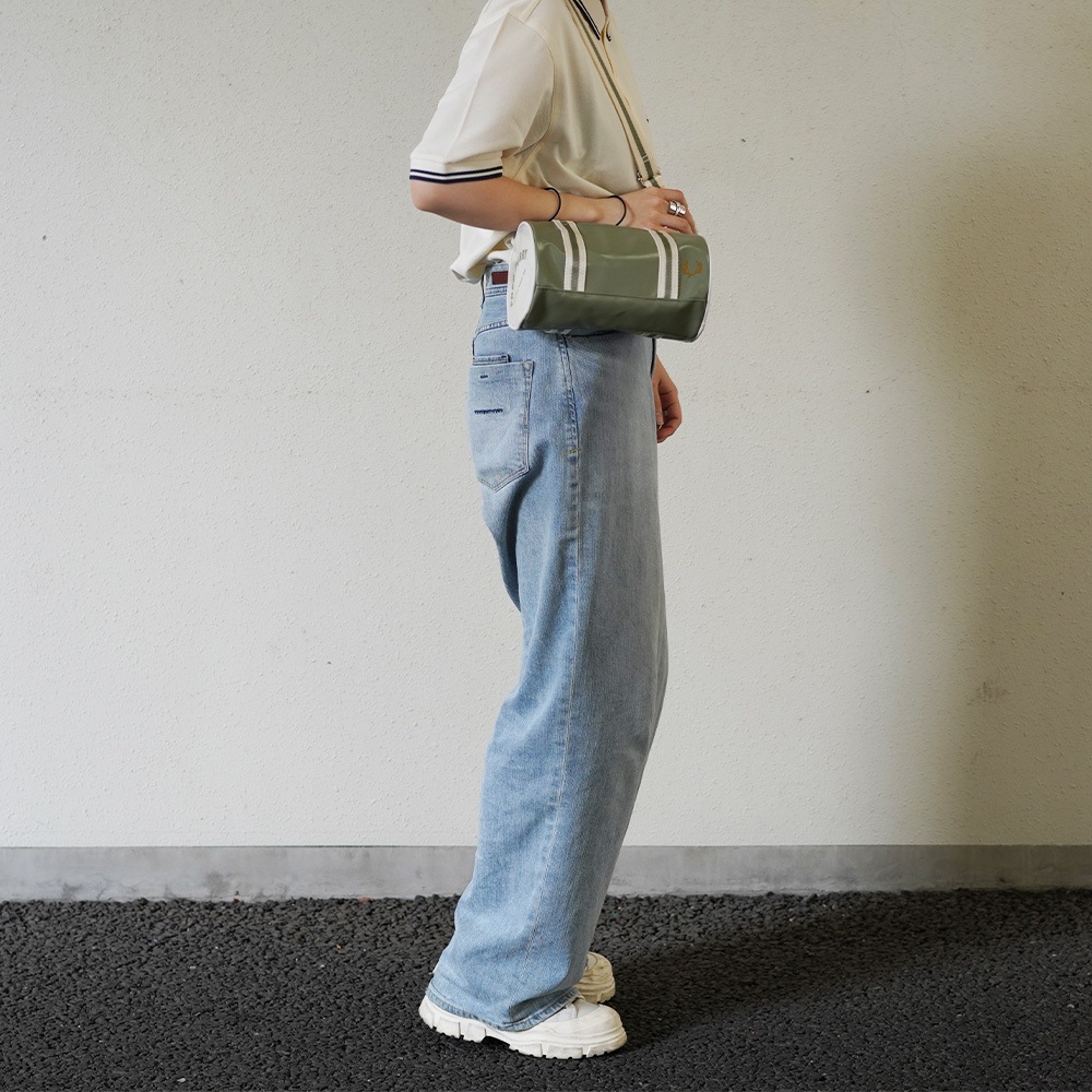 フレッドペリー ミニバレルバッグ ボストンバッグ ショルダー ユニセックス FRED PERRY CLASSIC MINI BARREL BAG 【国内正規品】L9256