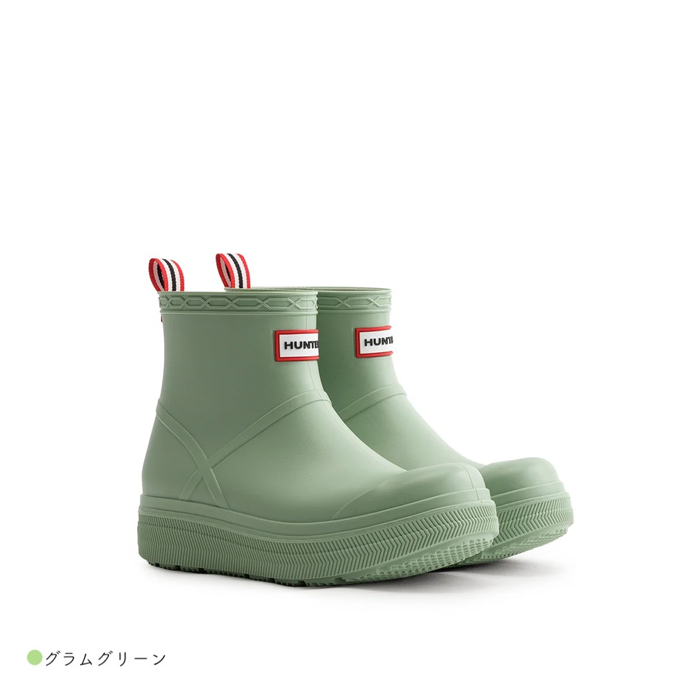 レイン ショート ブーツ ハンター レディース  ユニセックス プレイ モールデットブーツ  PLAY MOLDED BOOT  靴 【国内正規品】 UFS7105PVC 22cm-25cm