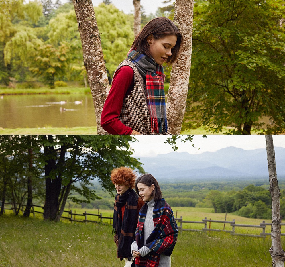 手袋 指なし  ジョンストンズ カシミア リブリストウォーマー ジョンストンズ オブ エルガン Johnstons of Elgin WOMENS  HAE02681