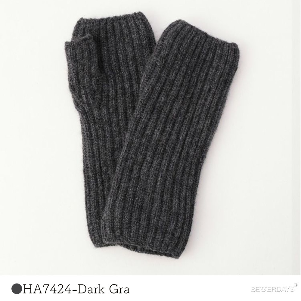 手袋 指なし  ジョンストンズ カシミア リブリストウォーマー ジョンストンズ オブ エルガン Johnstons of Elgin WOMENS  HAE02681