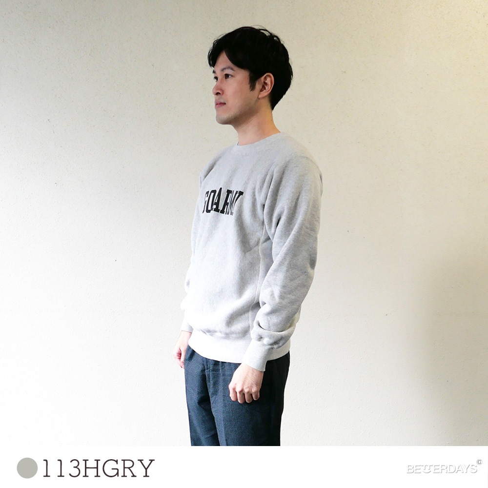 スウェット トレーナー 長袖  バズリクソンズ HORIZONTAL KNITTING SWEAT SHIRTS GO ARMY BEAT NAVY BUZZ RICKSON'S