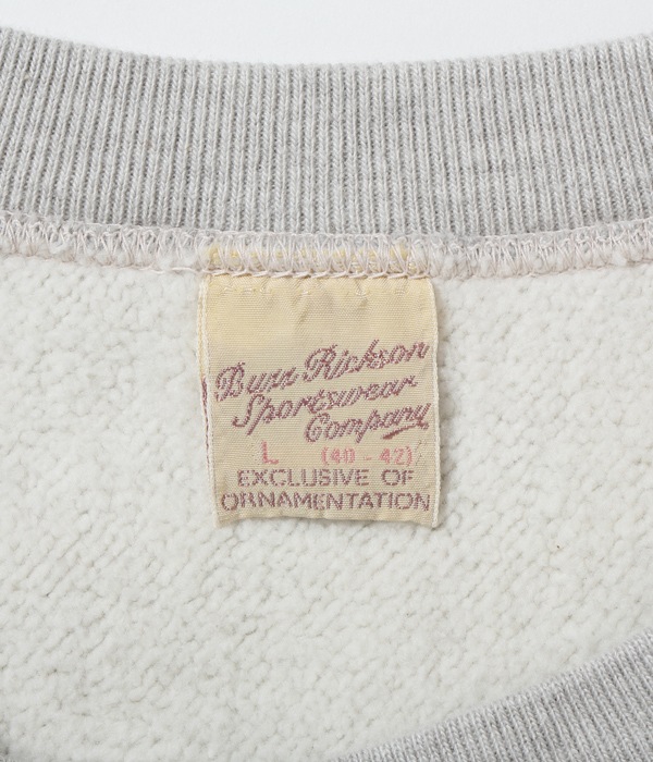 スウェット トレーナー 長袖  バズリクソンズ HORIZONTAL KNITTING SWEAT SHIRTS GO ARMY BEAT NAVY BUZZ RICKSON'S