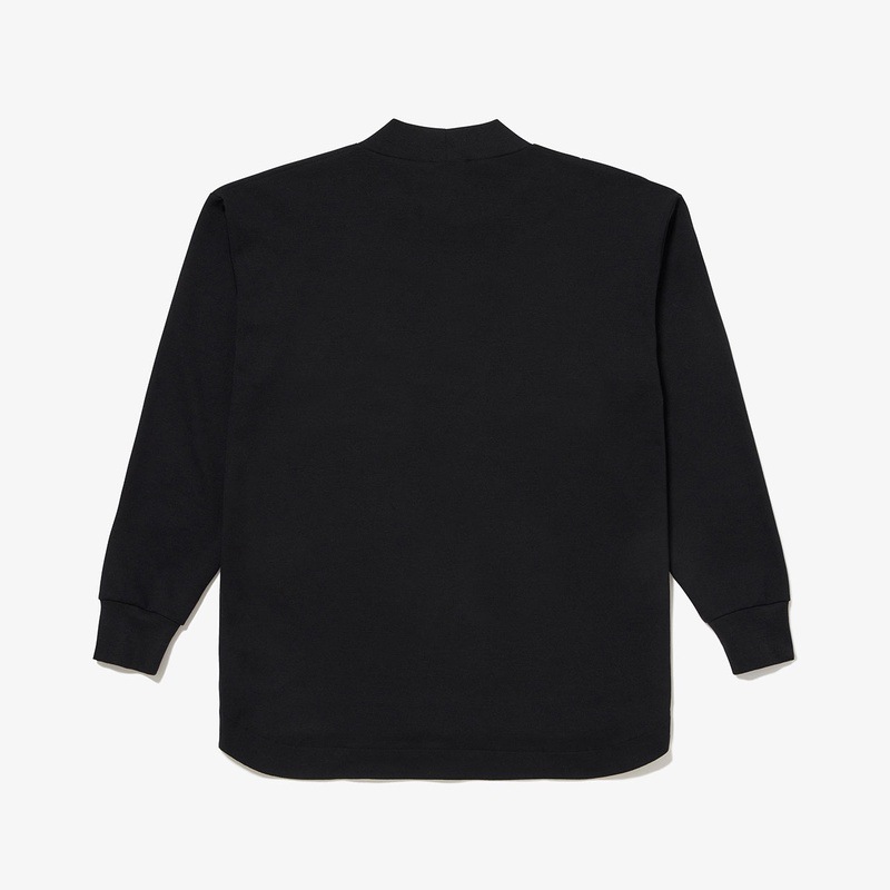鹿の子地 モックネック Tシャツ  ラコステ  LACOSTE
