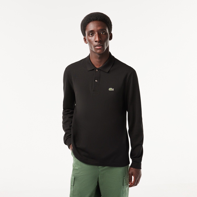 ポロシャツ  長袖  ラコステ  オリジナルフィット LACOSTE