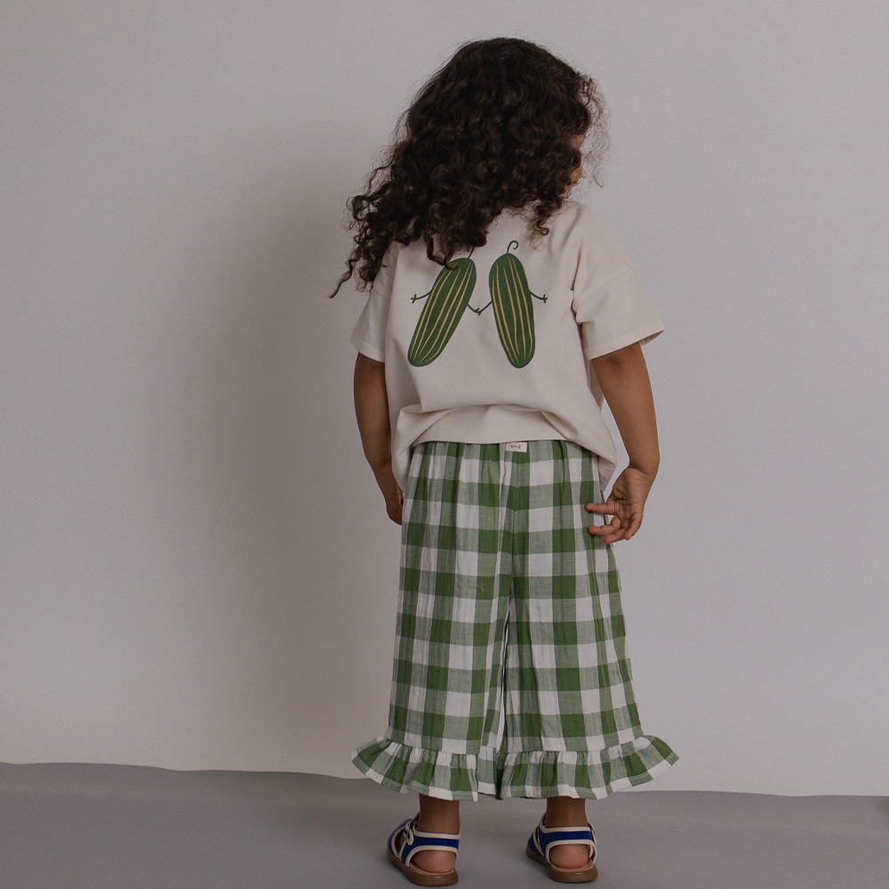 Tシャツ キッズ  ベビー オーガニックズー  Organic Zoo Mother Nature's Child Friends Of the Garden Boxy T-Shirt【国内正規品】 18naturebt 18friendbt