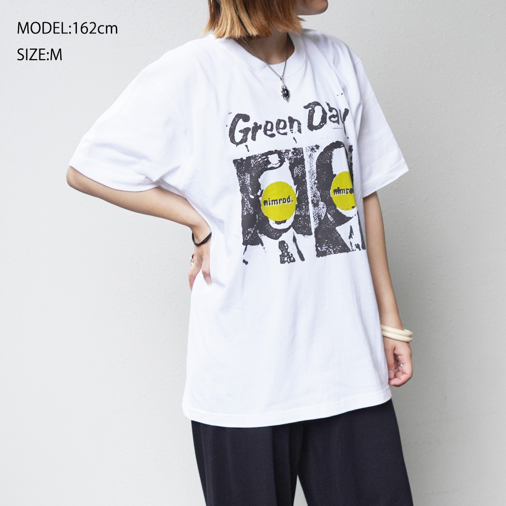 Tシャツ ユニセックス バンT グリーンデイ グッドロックスピード GREEN