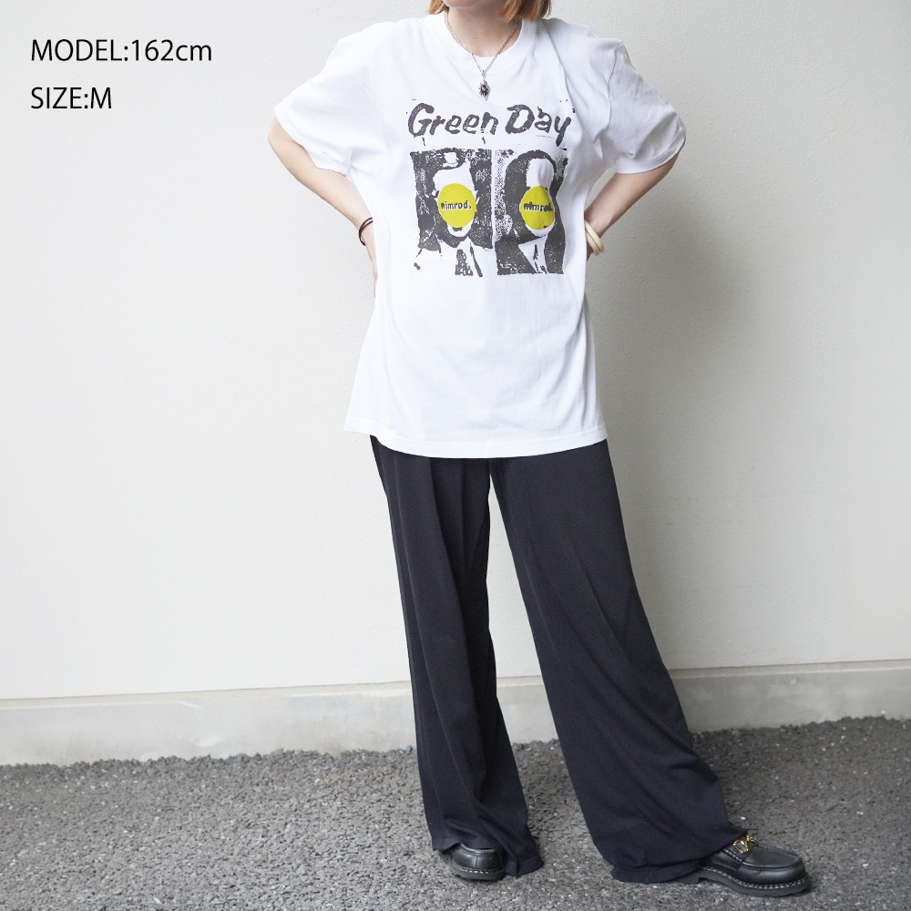 Tシャツ ユニセックス バンT グリーンデイ グッドロックスピード GREEN