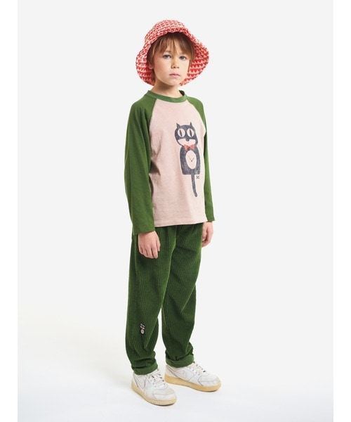 BOBO CHOSES/Cat O'Clock LONG SLEEVE T-SHIRT