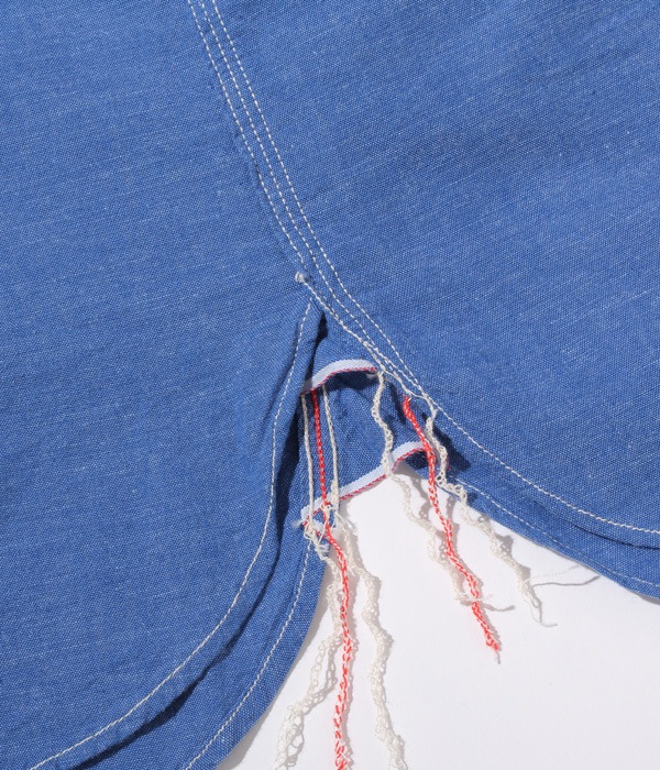 シャツ 長袖  シュガーケーン シャンブレーワークシャツ SUGAR CANE VAT DYE CHAMBRAY WORK SHIRT